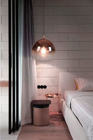 Toolight Hängelampe Rose Gold