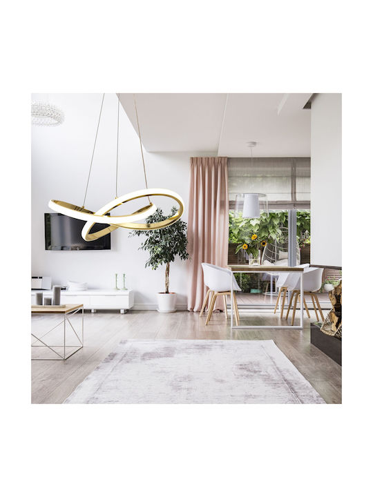 Toolight Κρεμαστό Φωτιστικό Χρυσό LED