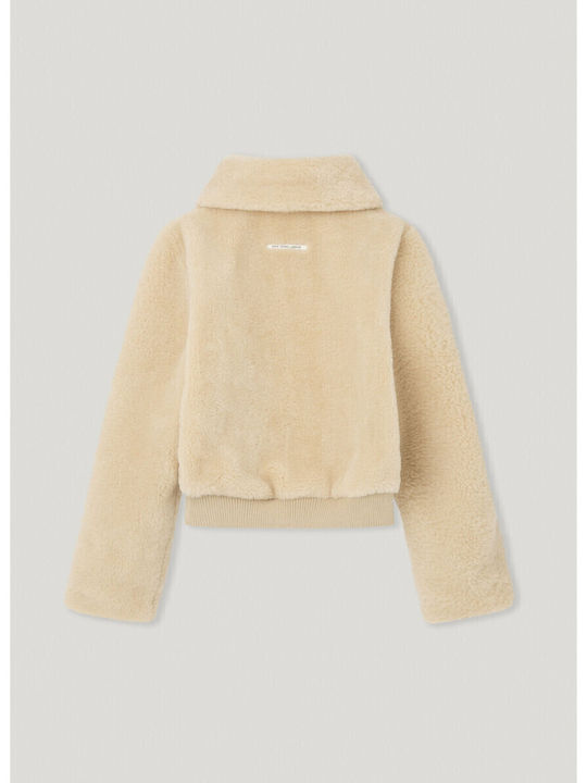 Vicky Kinderjacken & Winterjacken Lässig mit Futter Beiges