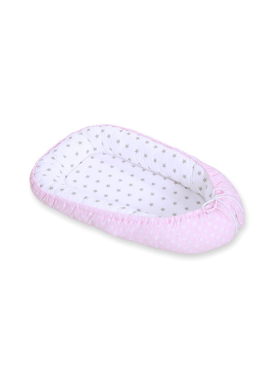 Bobono Pernă pentru bebeluși în formă de cuib Pink, Gray