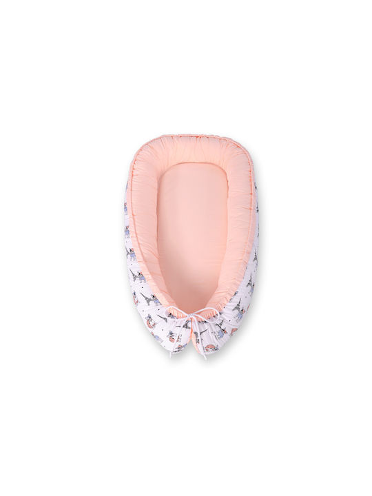 Bobono Βρεφικό Μαξιλάρι Φωλιά Powder Pink