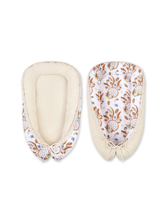 Bobono Baby Nest White, Beige