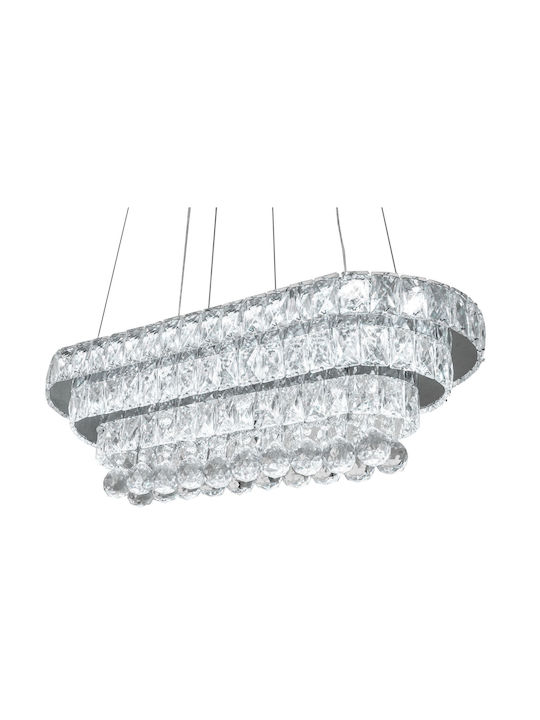 Toolight Κρεμαστό Φωτιστικό LED με Κρύσταλλα
