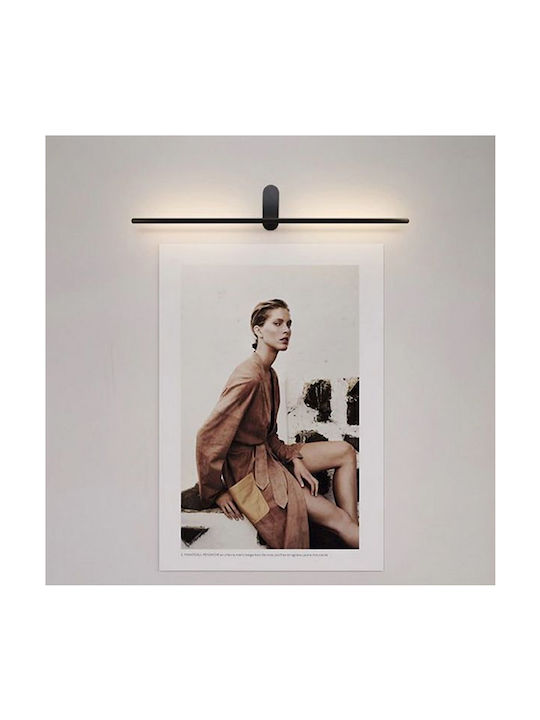 Toolight Leuchte Wand mit Integrierter LED und Neutralweißes Licht Schwarz 92cm