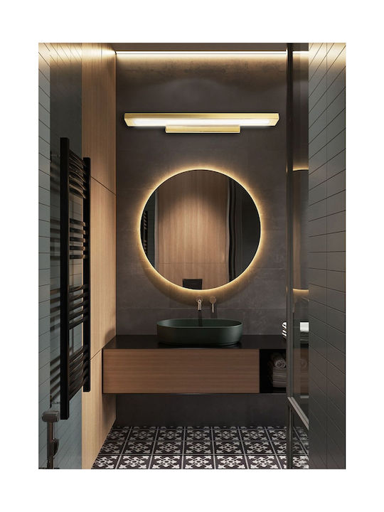 Toolight Φωτιστικό Τοίχου με Ενσωματωμένο LED Χρυσό 40εκ.