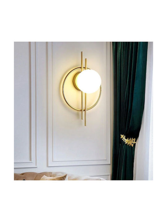 Toolight Modern Lumină de Perete Auriu