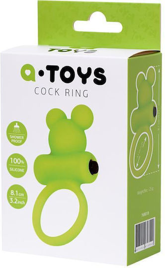Cockring A-toys Vibro Bullet Grün