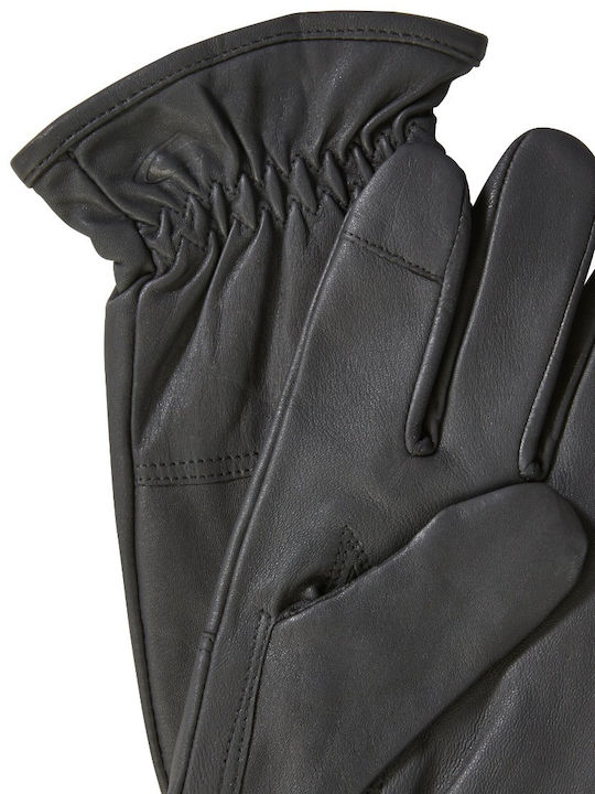 Men's Leather Gloves Gray