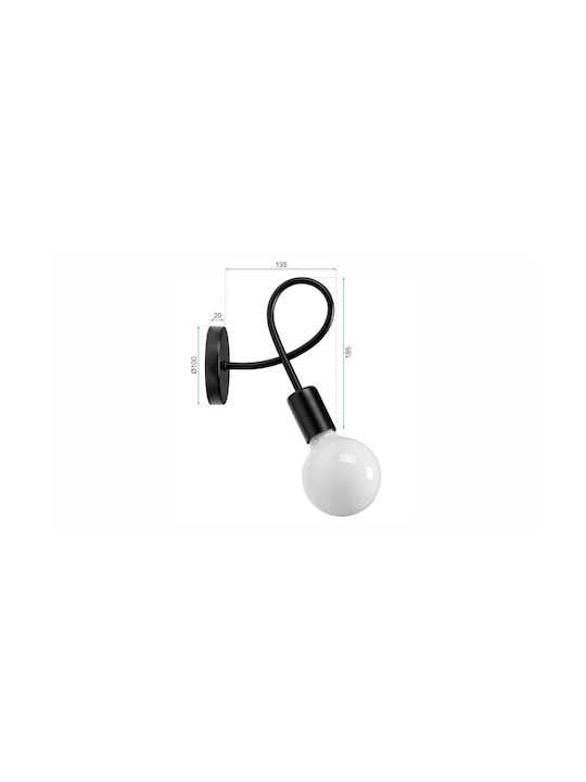 Toolight Leuchte Wand Schwarz Toolight Leuchte Wand Schwarz