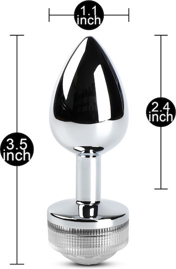 Metal Butt Plug Light Non Vibrating