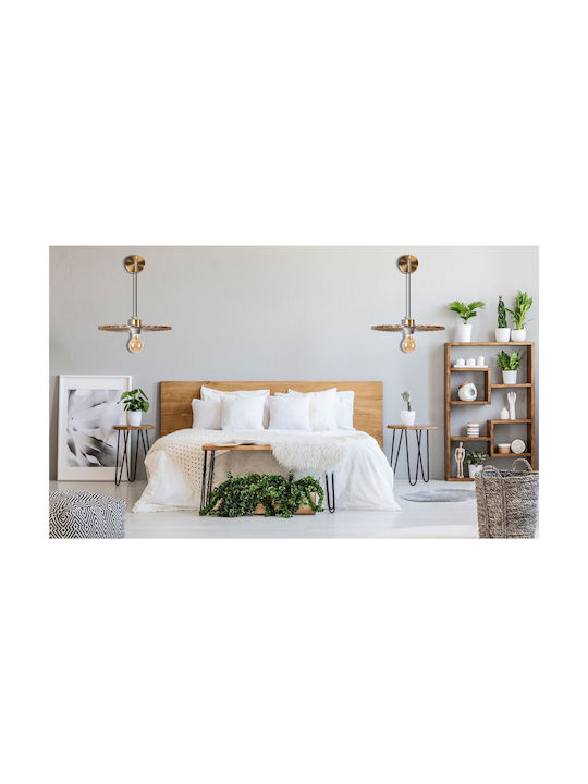 Toolight Lumină de Perete Auriu 30cm