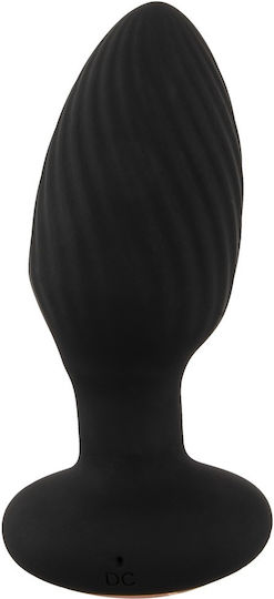 Anos Rotating Anal Plug with Wireless Function and Vibration Medium Gold