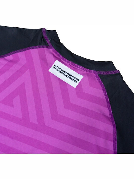 Chosen Short Sleeve Shirt CHRS138 for Jiu-Jitsu Purple