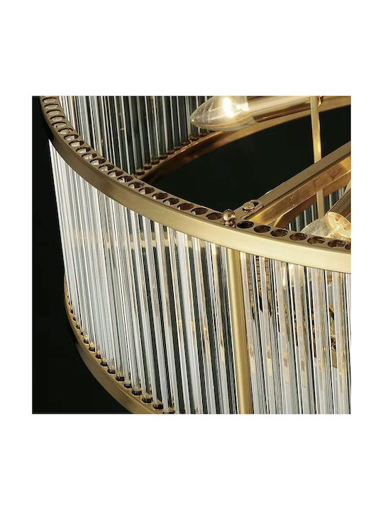 Toolight Kronleuchter mit Kristallen OSW-05101