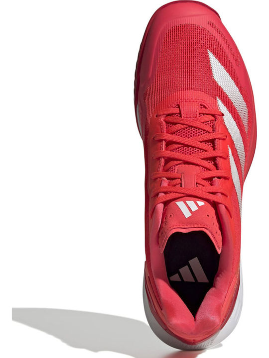 adidas Defiant Speed 2 Men's Tennis Shoes for All Courts Red