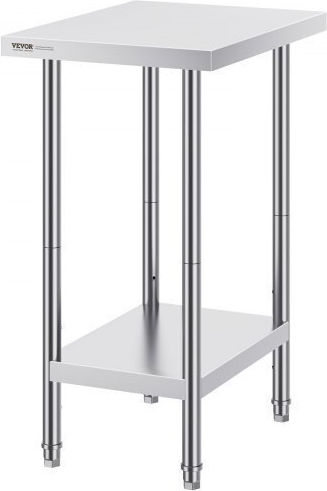 Vevor Steel Workbench L60.96xD45.72xH86.36cm