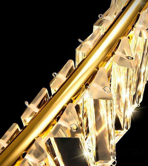 Toolight Hängelampe mit Kristallen