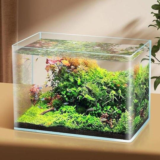 Fish Aquarium Capacity 16lt with 35x23x23cm White