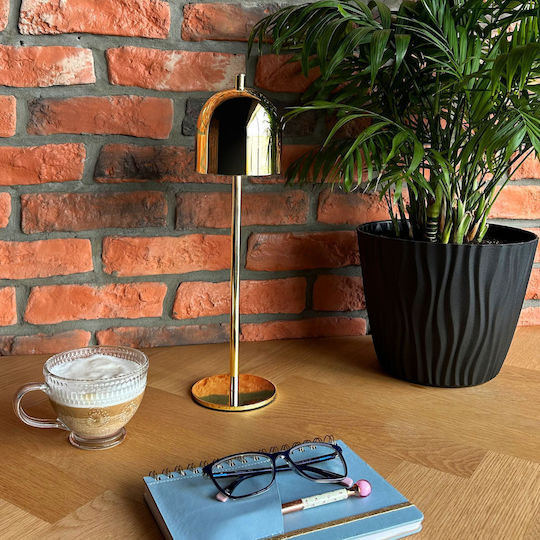 Toolight Dekorative Lampe Gold