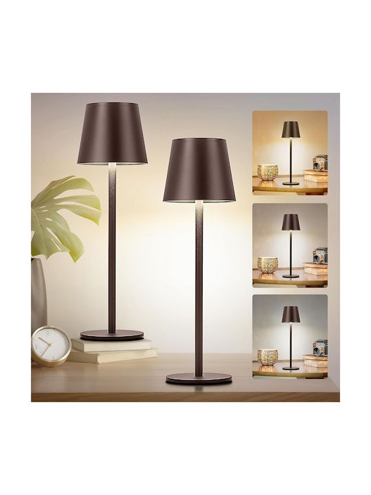 Toolight Dekorative Lampe Braun
