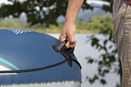 Bestway Hydro Force Trek X2 Inflatable Boat for 1 Person Blue with Oars & Pump 232x118cm