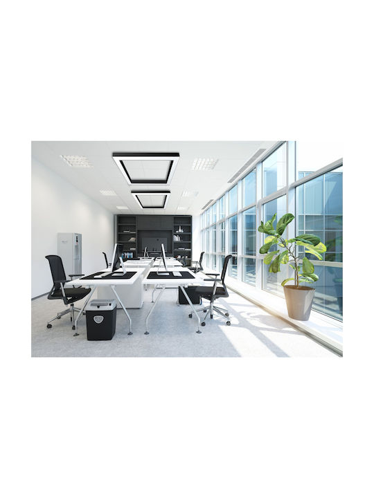 Toolight Ceiling Mount Light Black with Integrated LED