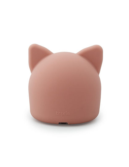 Trixie Night Light Mrs Cat Pink