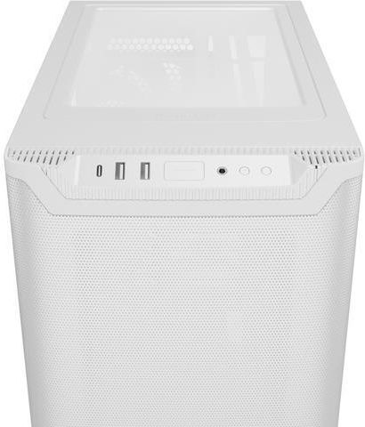 Be Quiet Pure Base 501 Gaming Midi-Turm Computergehäuse mit Seitenfenster Airflow Fenster Weiß