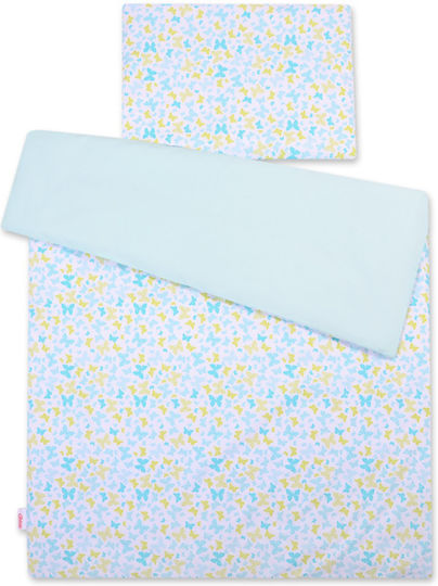 Bobono Kids Duvet Cover Single Blue 140x200cm