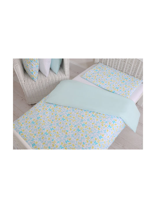 Bobono Kids Duvet Cover Single Blue 140x200cm