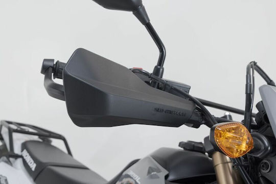 SW-Motech Motorcycle Protective Hand Guards in Black Colour