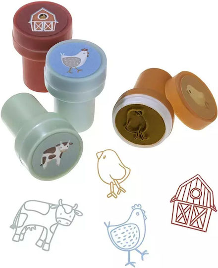 Little Dutch Σετ Σφραγίδες Little Farm