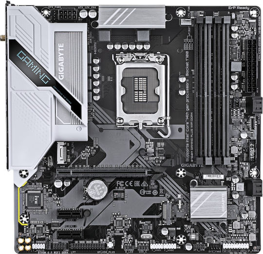Gigabyte B760M Gaming Plus WIFI DDR4 rev. 1.0 Motherboard Micro ATX with Intel 1700 Socket