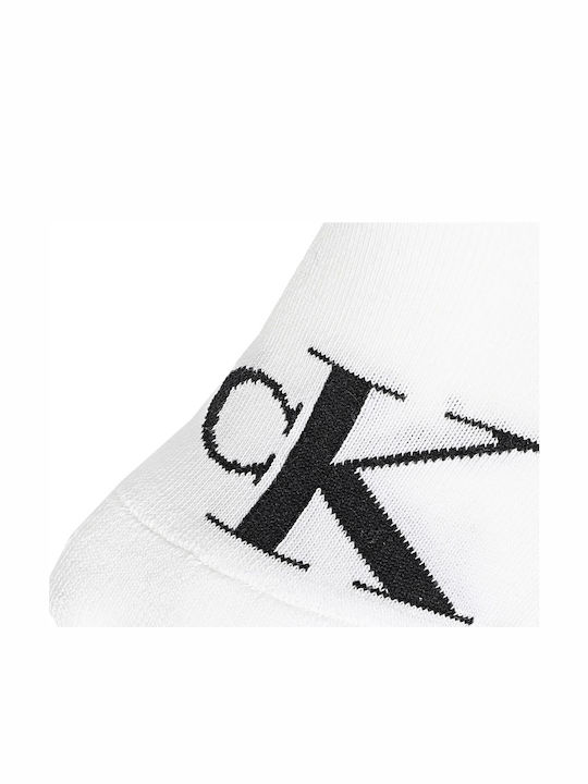 Calvin Klein Men's Socks White-Black 2Pack