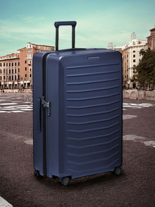 Porsche Design Roadster Medium Travel Suitcase Hard Blue with 4 Wheels Height 69cm ORI05502.006