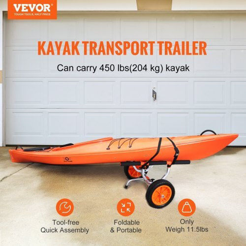 Vevor S450LBS12INCHFZNLV0 Canoe & Kayak Trolley