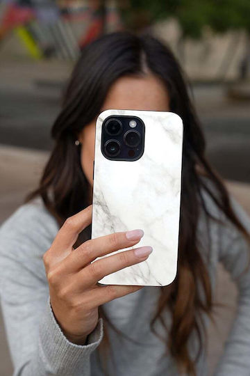 Sonique Marble Series Case Huawei P30 Lite White