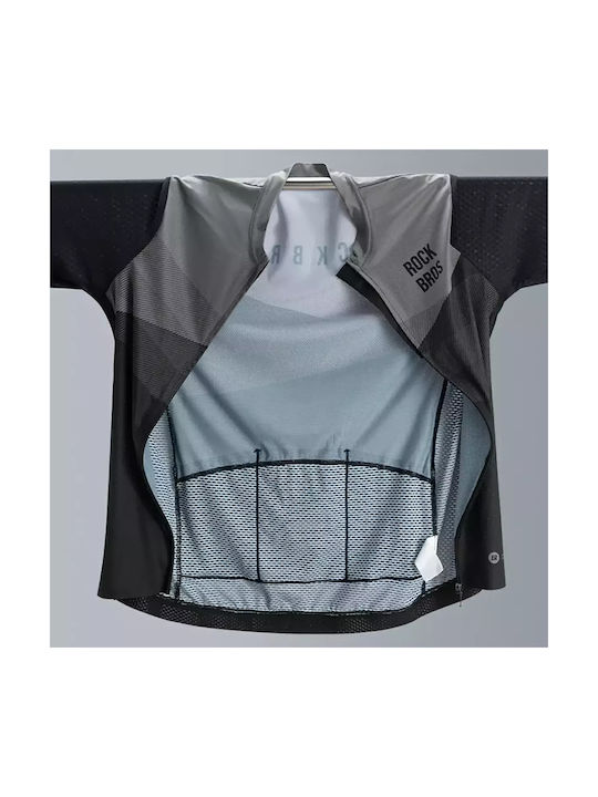 Rockbros Long Sleeves Cycling Jersey Black