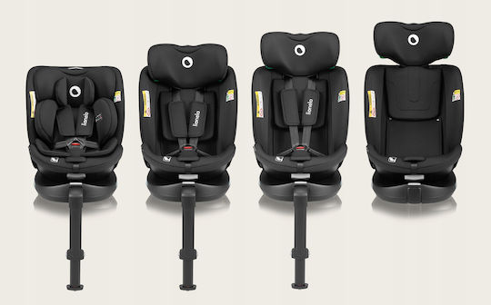 Lionelo Navy Autositz i-Size mit Isofix Black Pink