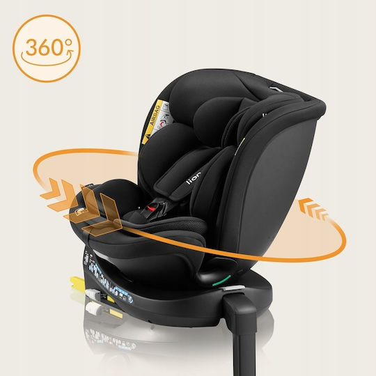 Lionelo Navy Baby Car Seat i-Size with Isofix Black Onyx