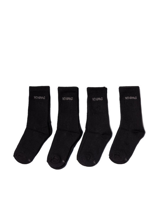 Venimo Ανδρικές Κάλτσες Μαύρες 4Pack Venimo Ανδρικές Κάλτσες Μαύρες 4Pack