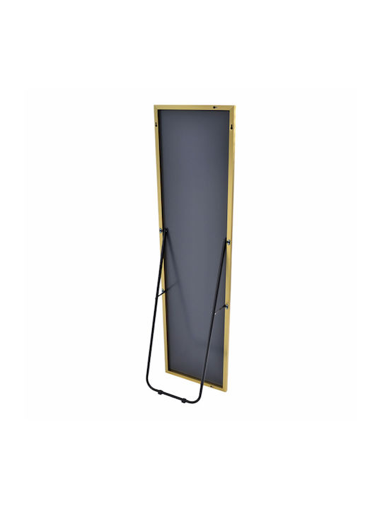 Ankor Floor Mirror With Gold Aluminum Frame 160x50cm