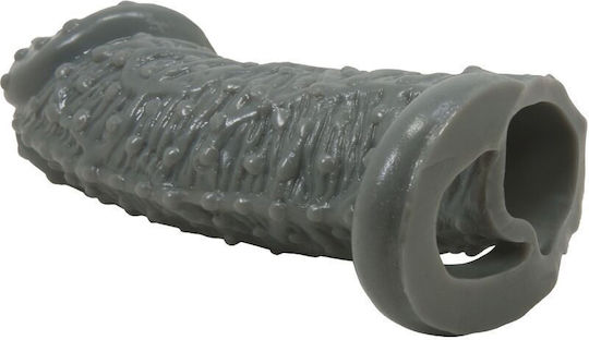 Pretty Love Penis Sleeve Προέκταση Πέους Γκρι 13cm