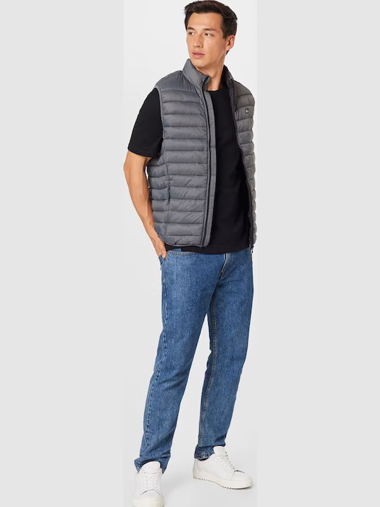 Sleeveless Jacket Gray