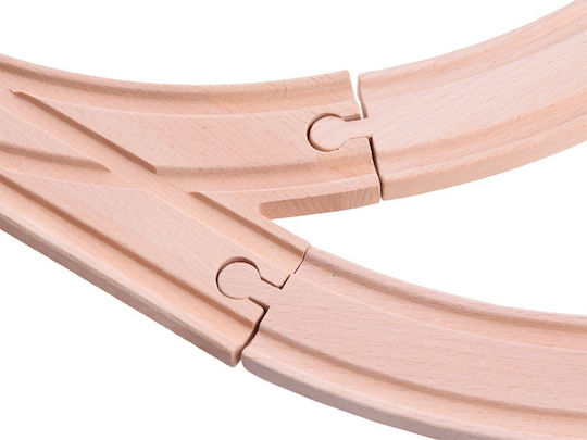 Jokomisiada Set mit Zug aus Holz für 1,5+ Jahre+ Jahre