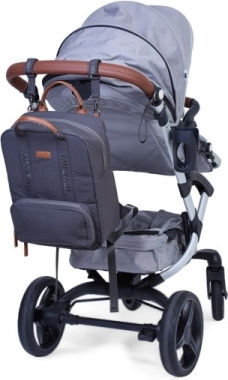 Childhome Τσанта-Смяна на Пелени Сив 30x16x40см.