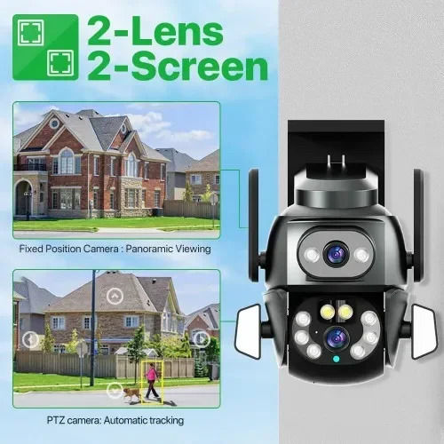 CM-Q821 IP Surveillance Camera Wi-Fi Full HD 1080p Waterproof with Two-Way Communication