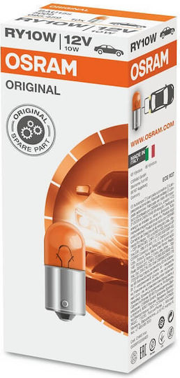 Osram Lamps Car RY10W Halogen Orange 12V 10W 1pcs