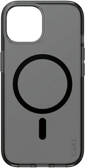 CARE by PanzerGlass Flagship Back Cover Plastic Black (iPhone 15)