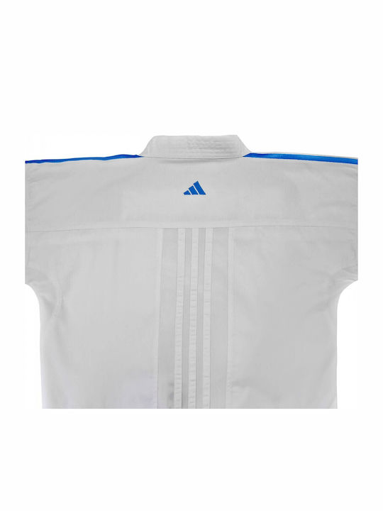 adidas K220 DNA Adults / Kids Karate Uniform White/Blue